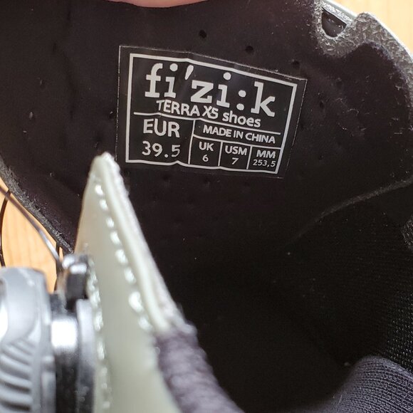 Fizik Terra x5 cycling shoes 39.5 - Picture 3 of 7